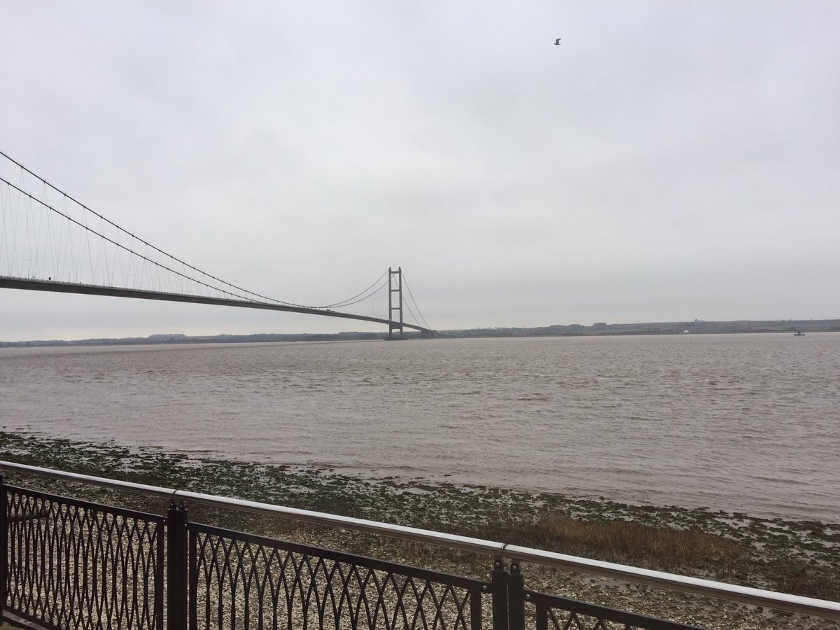 david3012's tweet photo. With @ActiveHumber for strategy day today. Looks like it's going to be a busy one! Great venue. Amazing views of #HumberBridge #ActiveWall https://t.co/DW6eYYYBYJ