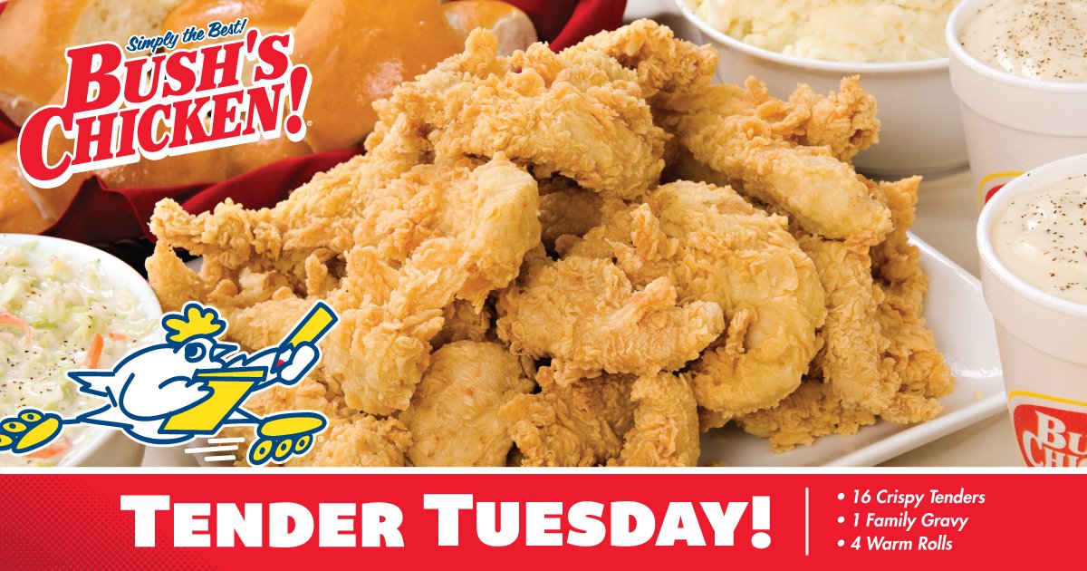 Last one for this month ya'll! We got one more Tender Tuesday for you before we start dropping some monthly specials.