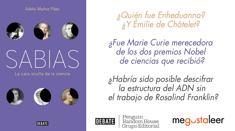 penguinlibros's tweet photo. Las mujeres científicas de la historia están siendo hoy redescubiertas, y brillan con todo su esplendor. https://t.co/arpUaGKRDG https://t.co/yKUiHYpWrk