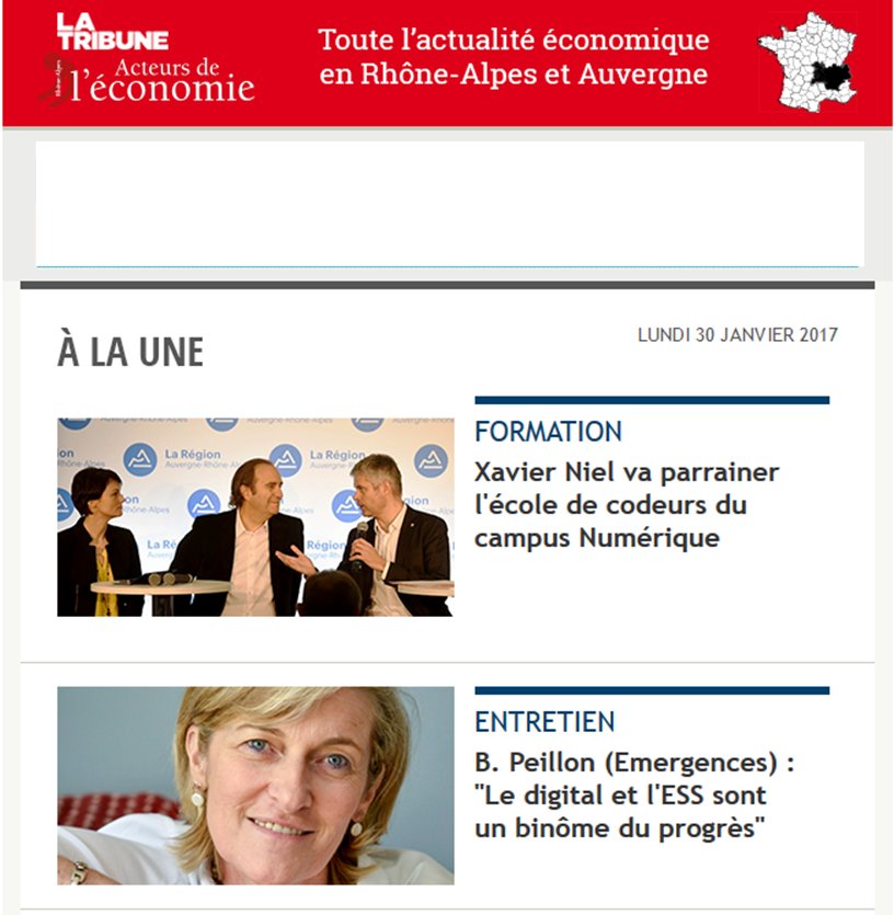 fond_Emergences's tweet photo. En Une des @acteursdeleco, notre Présidente :"La nouvelle économie est liée au collaboratif, à cette envie de faire des choses ensemble" https://t.co/2Z0XGk19vV