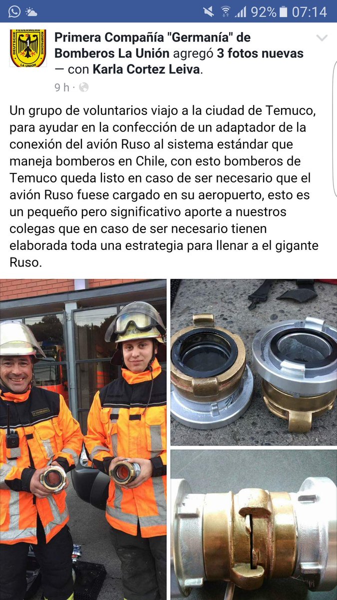 christian_087's tweet photo. #chile #temuco #dondatos #Ilyushin #supertanker @Bienvenidos13 si se puede operar desde temuco el avión ruso, ganando así tiempo https://t.co/ypsf0gJWPk