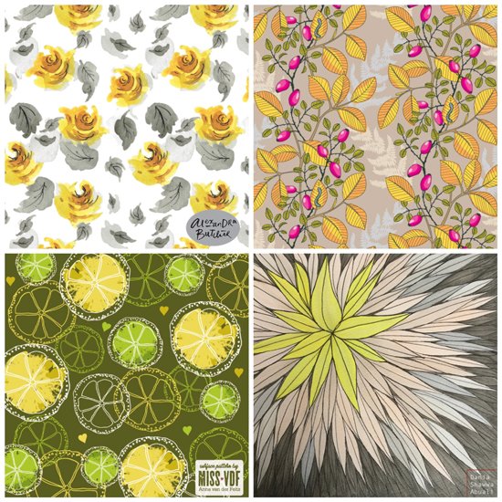 SurfacePatternD's tweet image. A stunning selection of students work to share with you from our last Module 1 class! #abspdm1 tinyurl.com/jut39gd