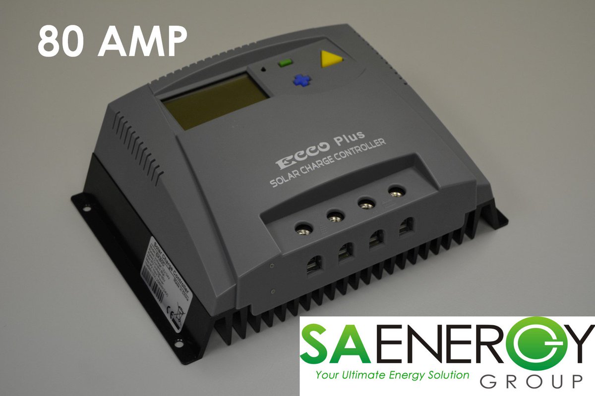 SAEnergyGroup's tweet image. 80AMP 12V-24V SOLAR CHARGE CONTROLLER
Visit our Website For Information- saeg.co.za 
#solar #charge #controller @SAEnergyGroup