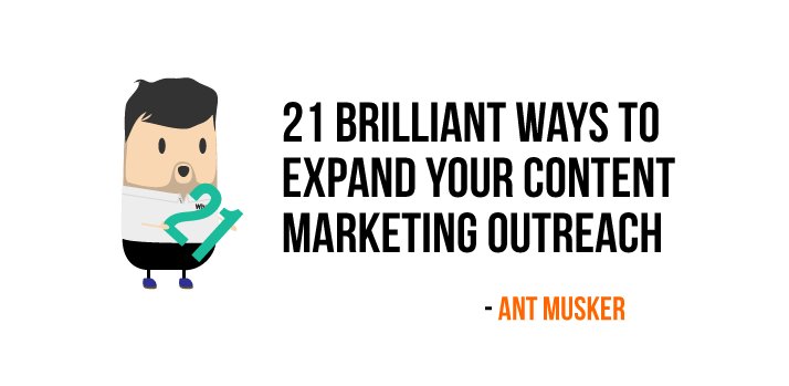 21 Brilliant Ways To Expand Your #ContentMarketing Outreach In 2017 bit.ly/2kmuEFs #Marketing #LeadGeneration #DigitalMarketing