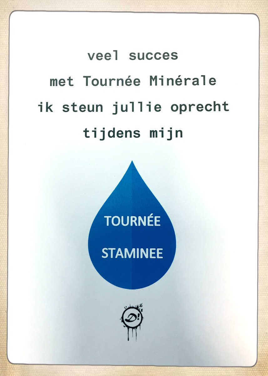 DimitriVerbelen's tweet photo. Iemand moet de horeca toch overeind houden? #tourneeminerale #tourneestaminee https://t.co/fiMBaeb2Bj