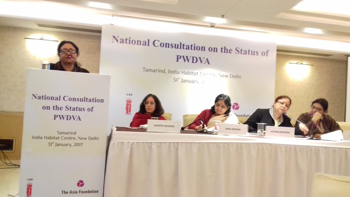 .<a href="/CSR_India/">Centre For Social Research</a> panelist share their experiences on advocacy in the field of pwdva #unite2ignite