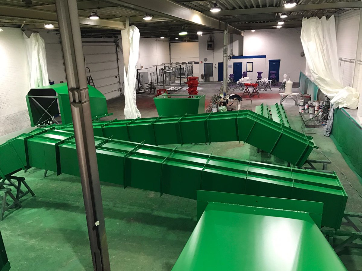 Venko Straal- en Coatingbedrijf Hoogeveen gaat met de nieuw geïnstalleerde LED verlichting voor Groen! venko.nl/nieuws/venko-s…