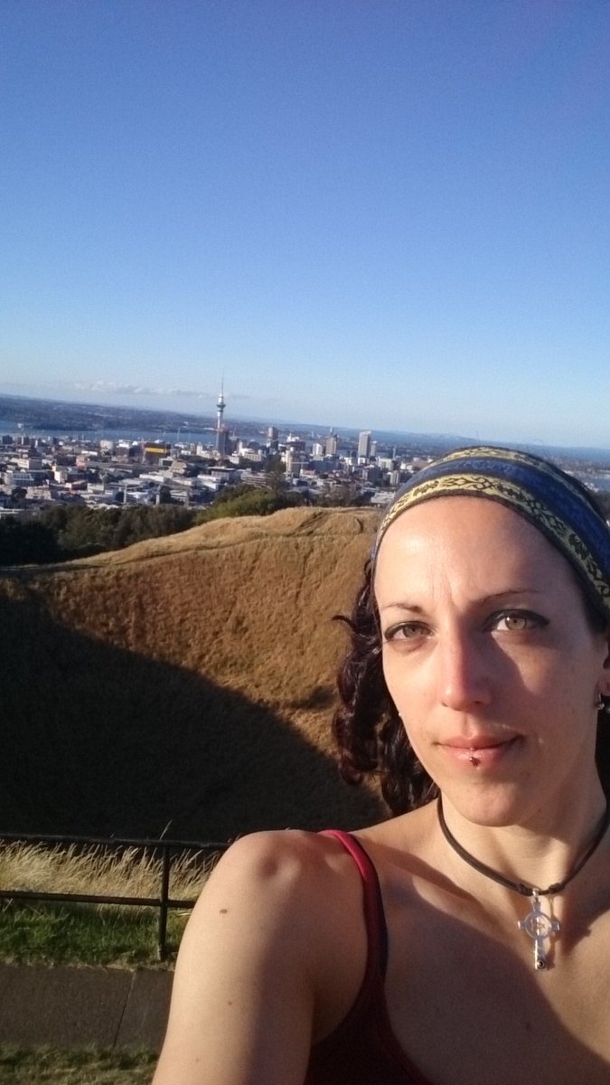 View of Auckland from Mount Eden and a crater. #interesting #NewZealand