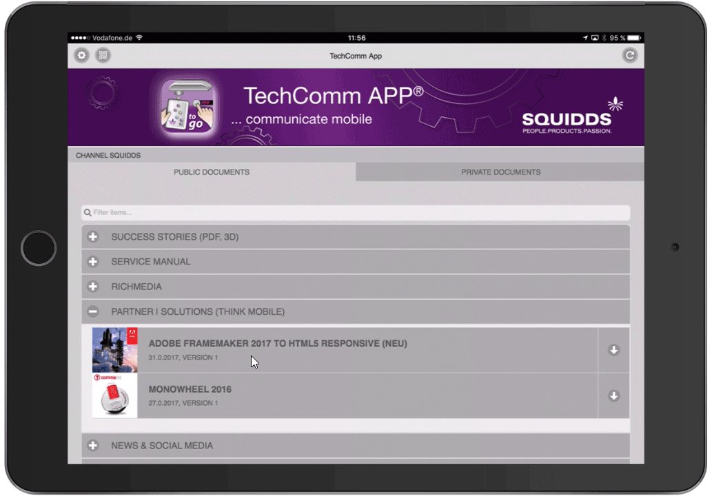 squidds's tweet photo. #TechComm created with new #FrameMaker2017 in #HTML5 #responsive now in the #TechCommApp - a great result #thinkmobile #techcommtogo https://t.co/yXfEhTIbnl