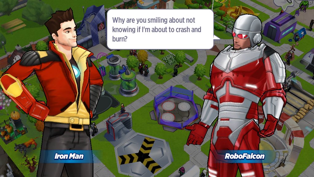 AvAcBrit's tweet photo. Deep Cover! Part 2 (1/□)
#AvengersAcademy #AvAc #UltronRevolution #Falcon #IronMan #RoboFalcon https://t.co/0VDaEmHHM9