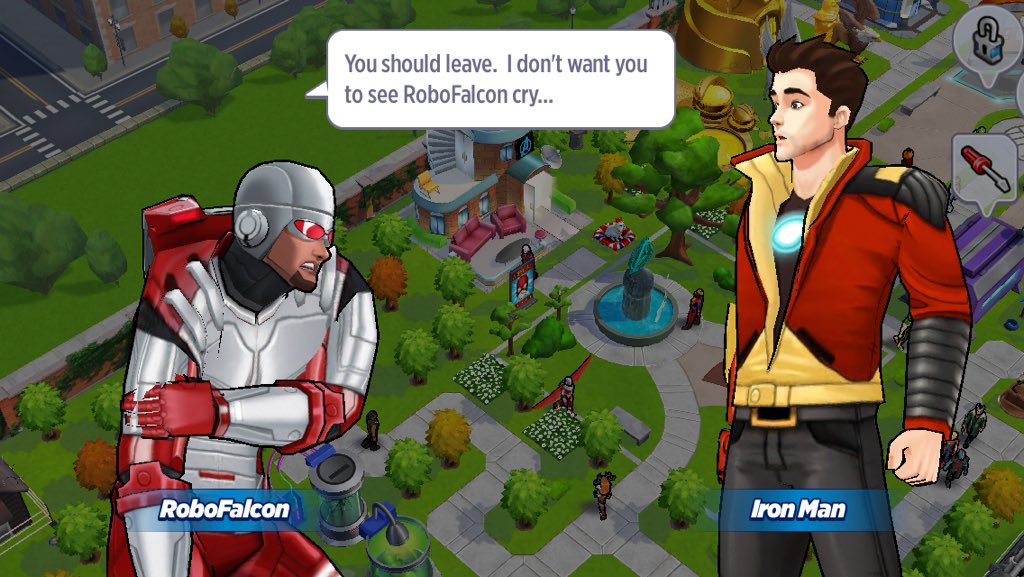 AvAcBrit's tweet photo. Deep Cover! Part 1 (2/2)
#AvengersAcademy #AvAc #UltronRevolution #Falcon #IronMan #RoboFalcon https://t.co/rR6jsrlDqK