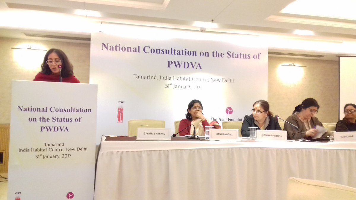 .<a href="/CSR_India/">Centre For Social Research</a> Ms Gayatri Sharma of Women Power Connect on advocacy of pwdva #unite2ignite