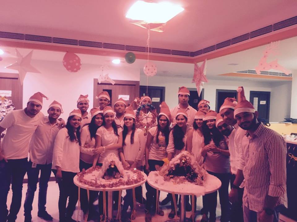 HashedIn's tweet image. Christmas celebrations at @HashedIn 
#NotJustWork #MoreOfCulture