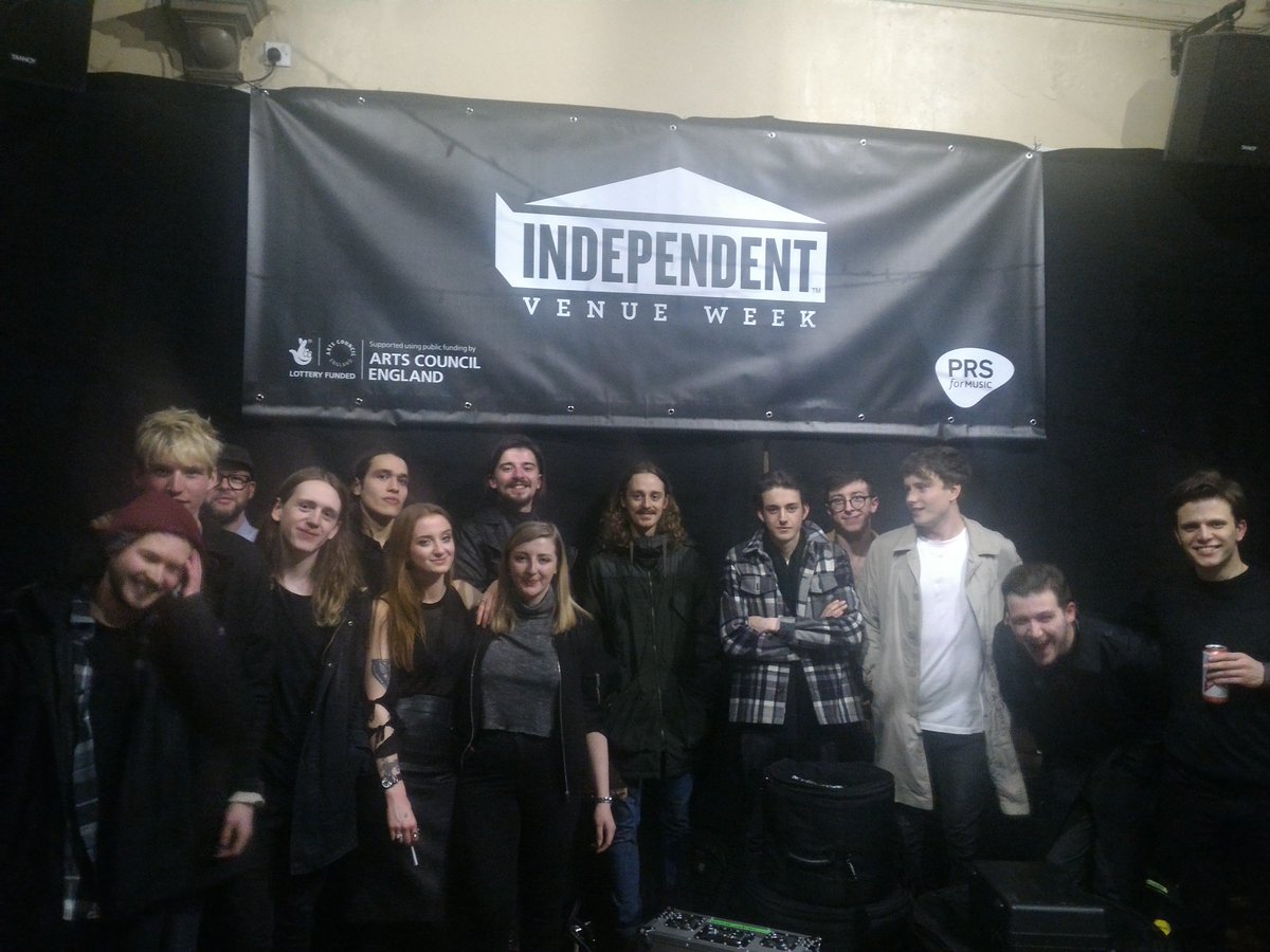 Our @IVW_UK gig SOLD OUT
<a href="/fcaravans/">Fighting Caravans</a>
<a href="/glassmountainuk/">Glass Mountain</a>
<a href="/DUSK_BAND/">DUSK</a>
@SamOWilde
You gave people a night they'll talk abt for a LONG time!
#IVW17