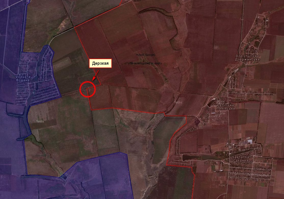 Водяное донецкая область карта