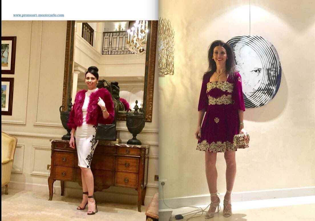 LorenaBaricalla's tweet image. On Wine &amp;amp; Fashion Magazine read in Italian about my week in Monaco! Art, fashion and events! 
#lorenabaricalla #LB