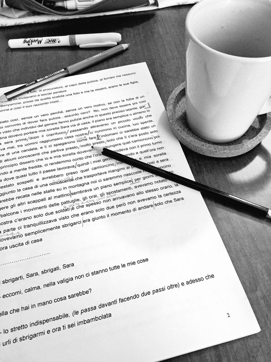 Studiano un nuovo copione!!!