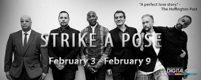 <a href="/StrikeAPoseDocu/">Strike a Pose Film</a> opens this Friday, Feb 3rd at <a href="/DigitalGymSD/">Digital Gym CINEMA</a>! Tickets available now at digitalgym.org/strike-a-pose/ #StrikeAPose #Vogue <a href="/Madonna/">Madonna</a>