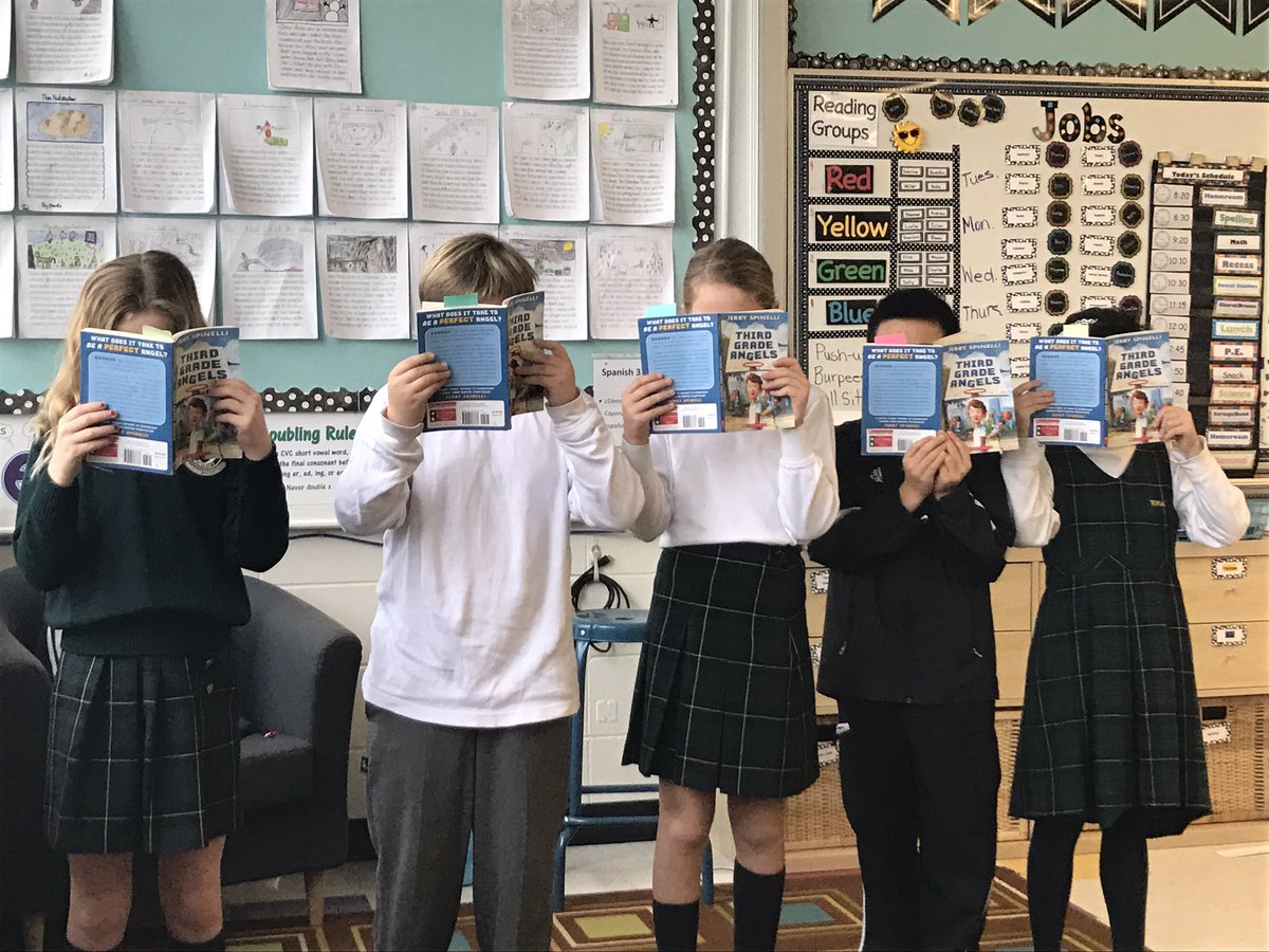 My "Third Grade Angels" #litcircles