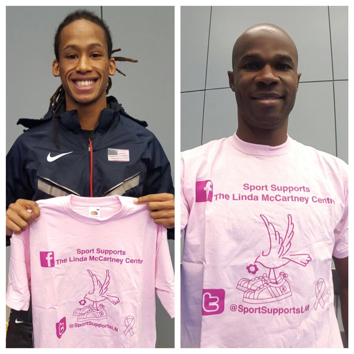 <a href="/Joe_Morris_/">Joe Morris</a> <a href="/kimcollins100m/">kim collins A.A  A.S  M.H. S.M</a> Wishing u both a milestone race in Düsseldorf tomorrow. May your goals deliver &amp; your dreams come true #PSDBank