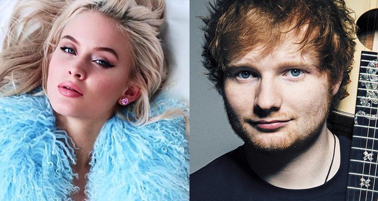 Resultado de imagem para ed sheeran e zara larsson