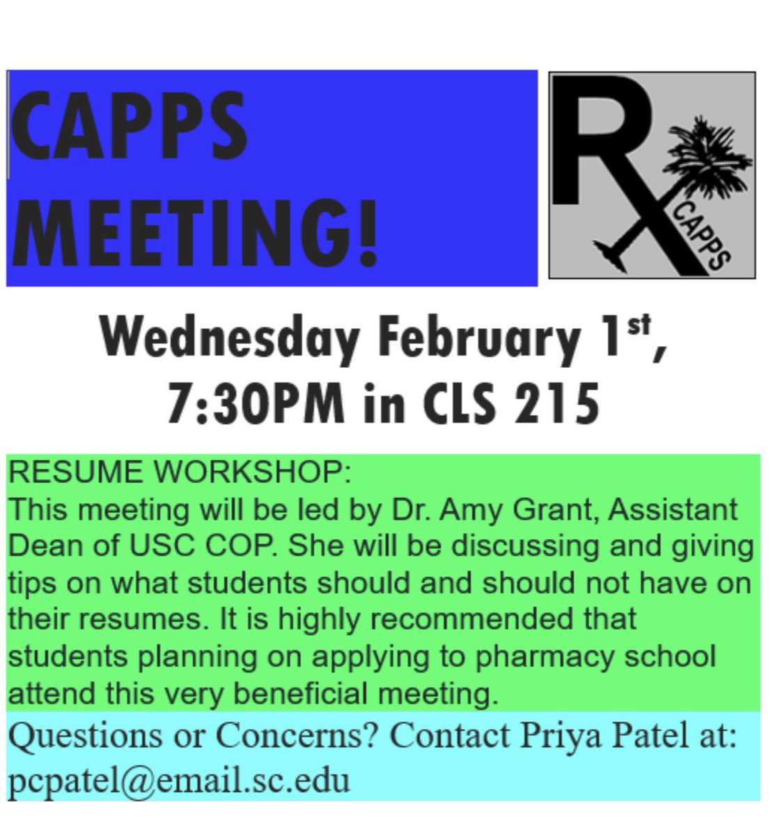 CAPPS (@uofsccapps) / Posts / X
