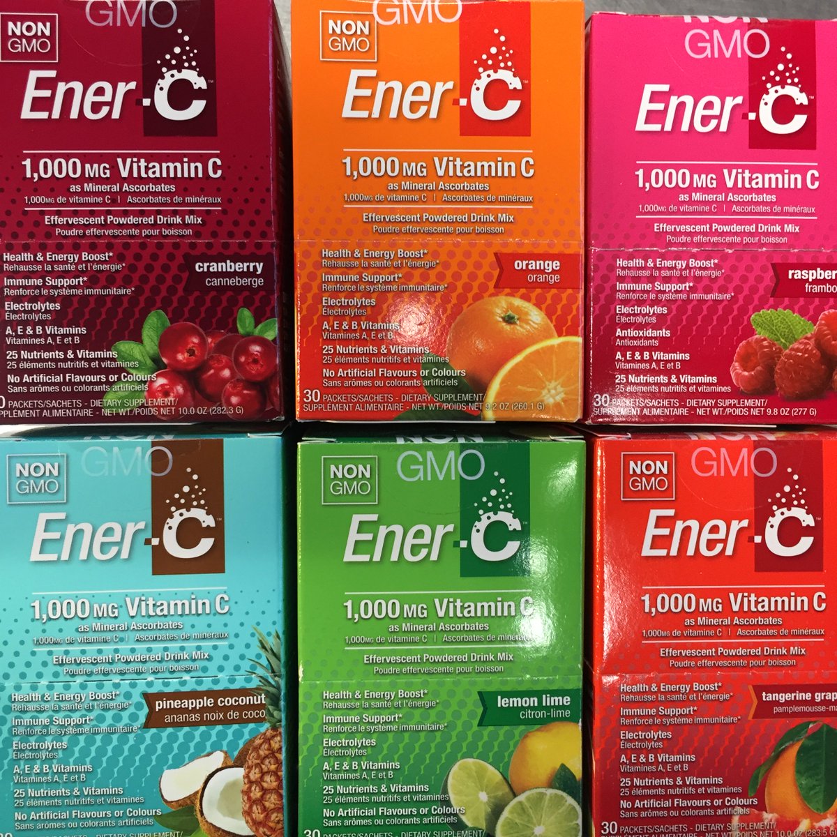 organicgarage's tweet photo. #PowerYourBody today with Ener-C Vitamin C Drink Mix. Tell us what your favourite flavour is! #LowPrices #HighStandards @TryEnerC https://t.co/lMRXrsZZr2