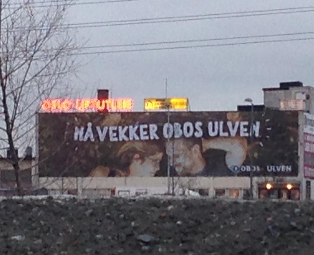 evaskaar's tweet photo. OBOS Vekker Ulven! https://t.co/VqW4EY6m35