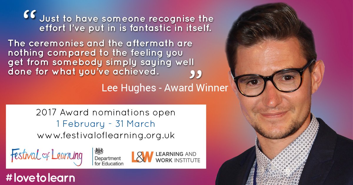 festival_learn's tweet photo. Don’t forget to join our Thunderclap to kick off nominations TOMORROW! https://t.co/4sSVLoAhia #FoLchat #lovetolearn https://t.co/6dXQRV6joP