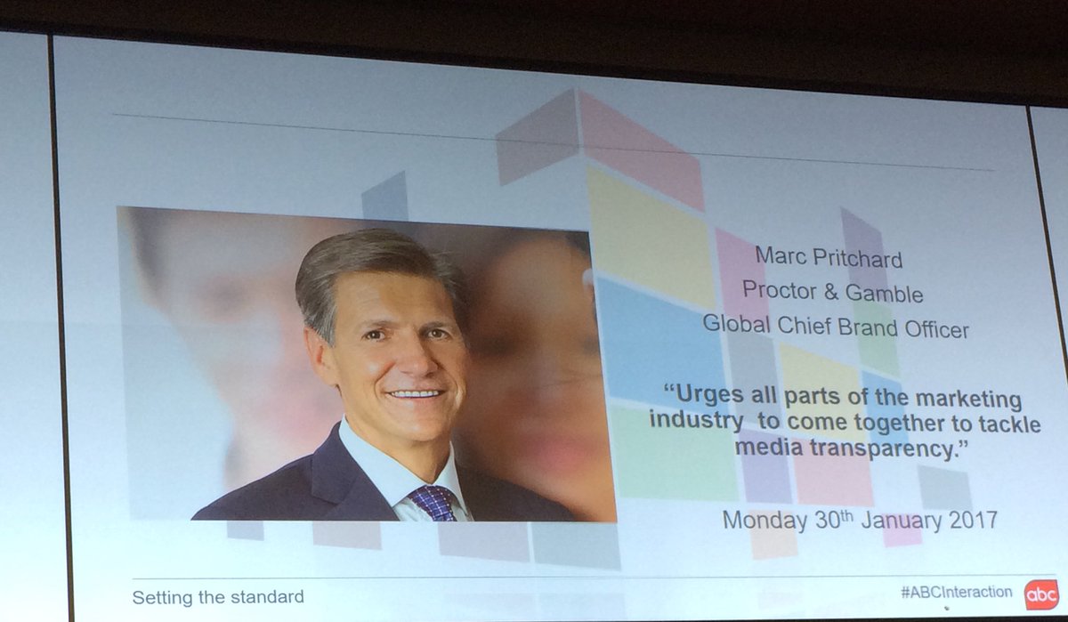 euanmackay's tweet image. Timely quote from Mark Pritchard, also featuring creepy and massive face behind him 😱 #ABCInteraction