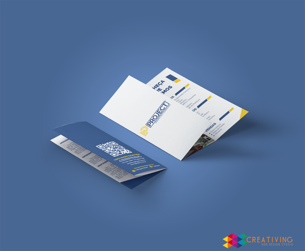 CreativingWeb's tweet photo. Mais um trabalho finalizado e aprovado de primeira. Fizemos o novo folder da LG Project. O resultado? Ficou incrível! Confira! 
#creativing https://t.co/QEyN5qP5de