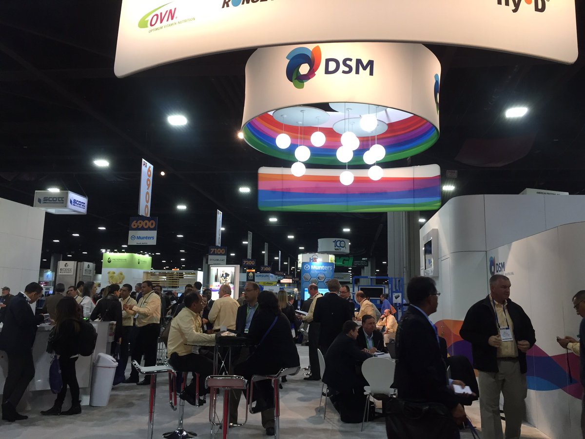 ddbracy's tweet photo. IPPE 2017 has started. There's a lot of interest in DSM! @DSMFeedTweet #IPPE https://t.co/62Tf4dF4A7