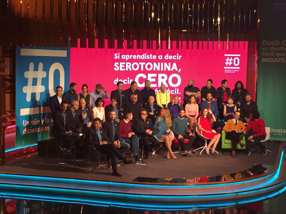 Empezamos el año haciendo #CeroTerapia y lo terminamos en medio del #Caos (FC) 😂 ¡Feliz Aniversario! #0SeDiceCero