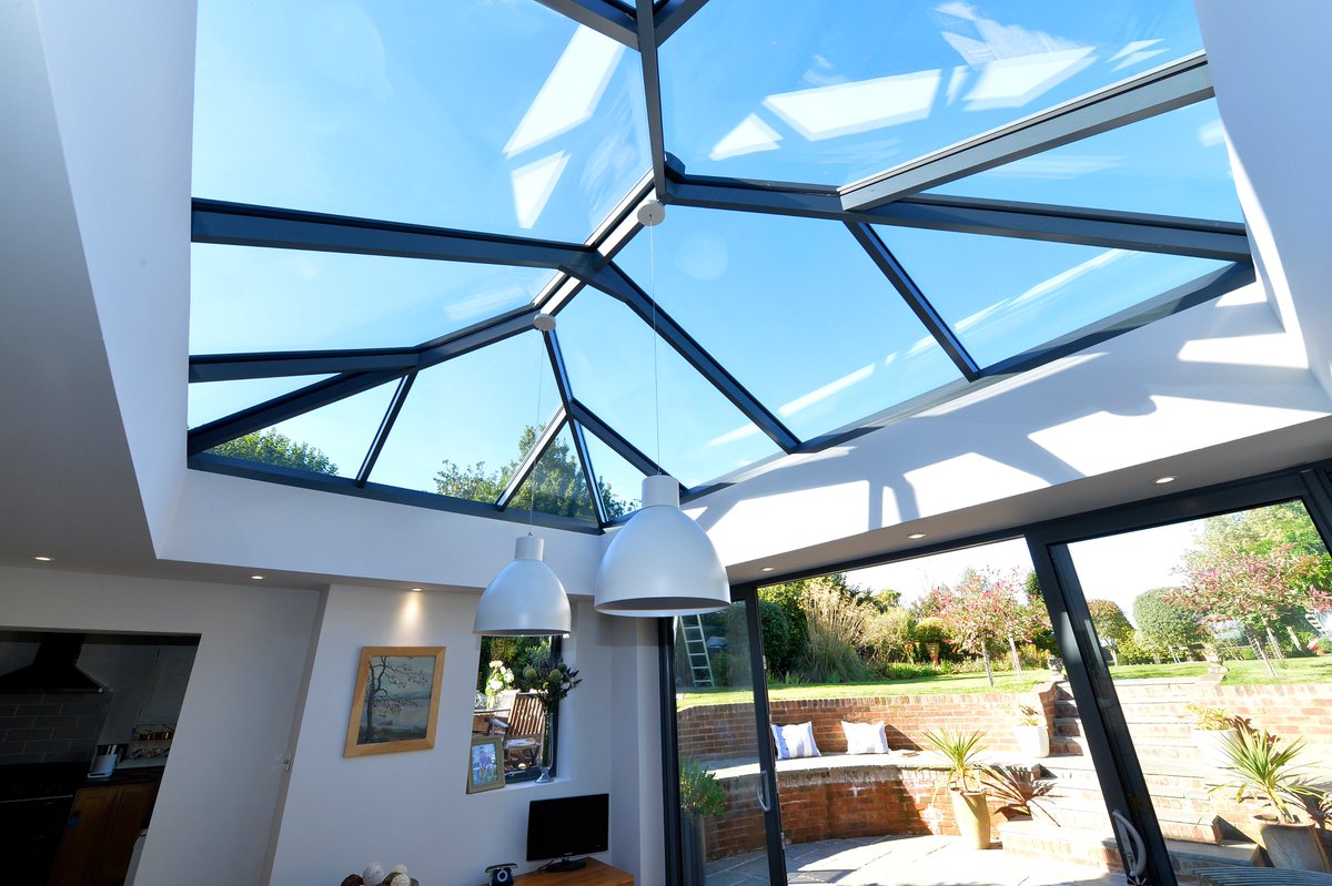 selectwindow's tweet image. Why not upgrade your living space with an Aluminium Lantern Roof &amp;amp; Bi-folding doors. select-windows.com