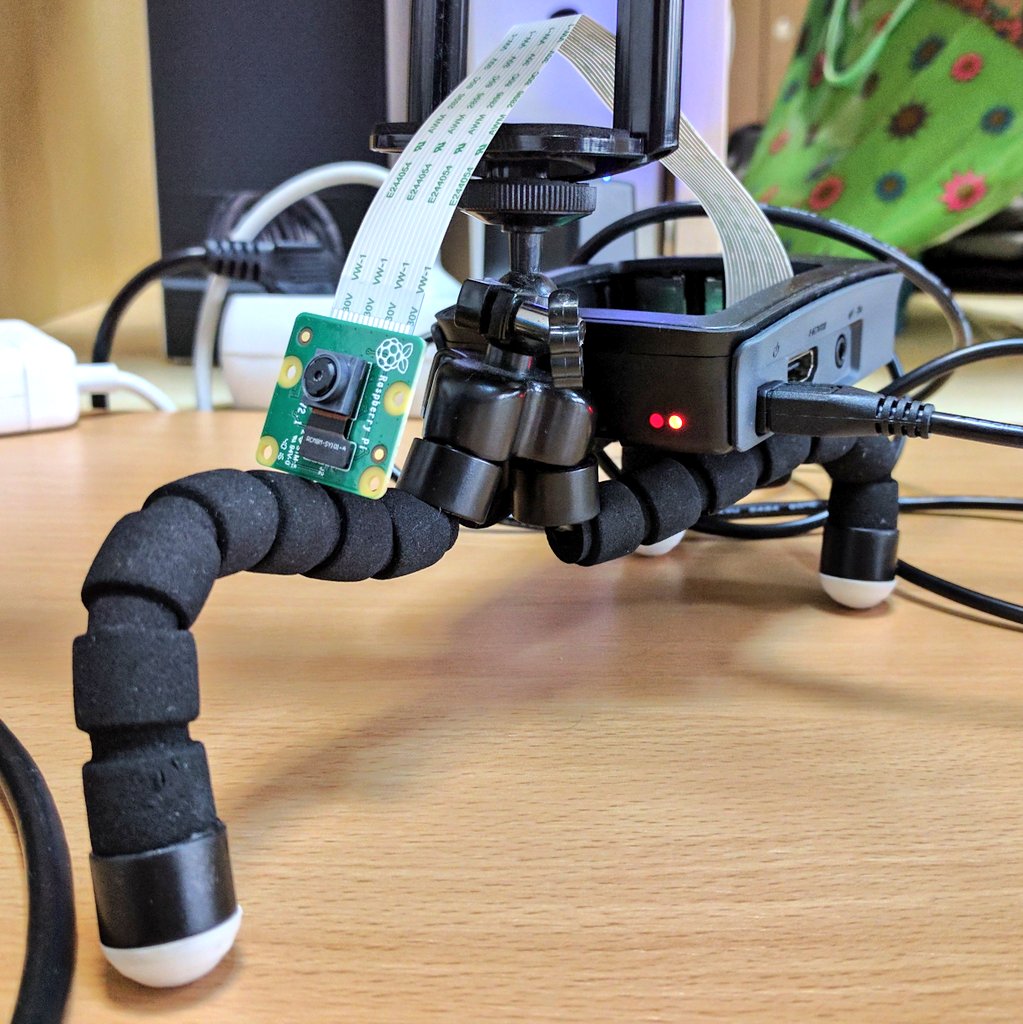 otobrglez's tweet photo. My little fella can now see.
That be important. 👀
#botoproject #raspberrypi https://t.co/tjYls3UGdr