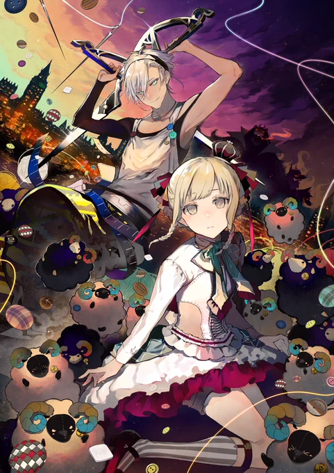 本日1月31発売の「物語を動かすキャラクターデザインとイラストの描き方」にて、ライトノベルの表紙を想定したイラストのメイキングやキャラデザを描かせていただきました。何卒!
https://t.co/ZuslEdtJ0L 