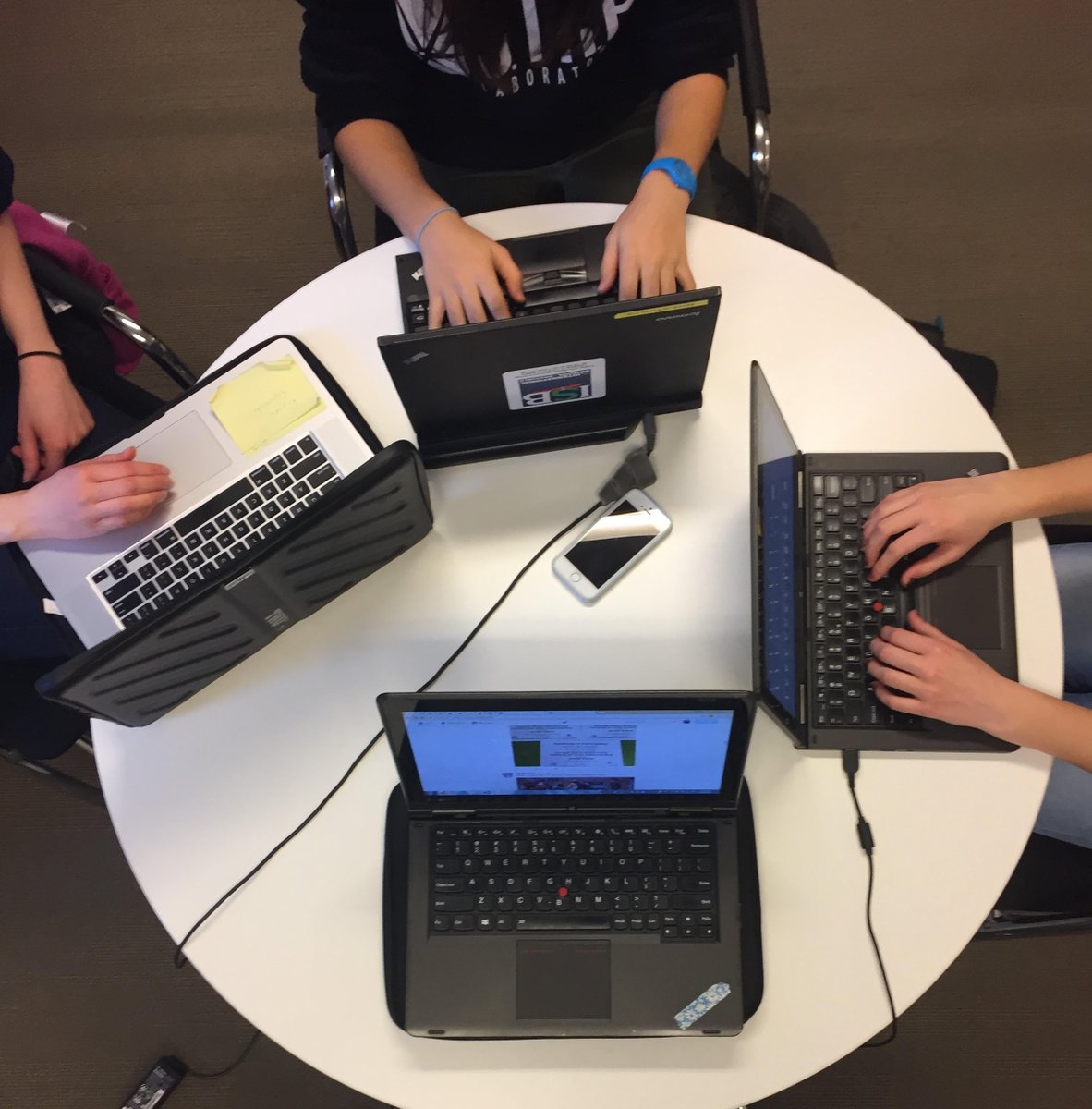 ISBNewsTeam's tweet photo. @ISBNewsTeam working behind the scenes. Look out for up coming news story! #mslearns https://t.co/pI6o202c21
