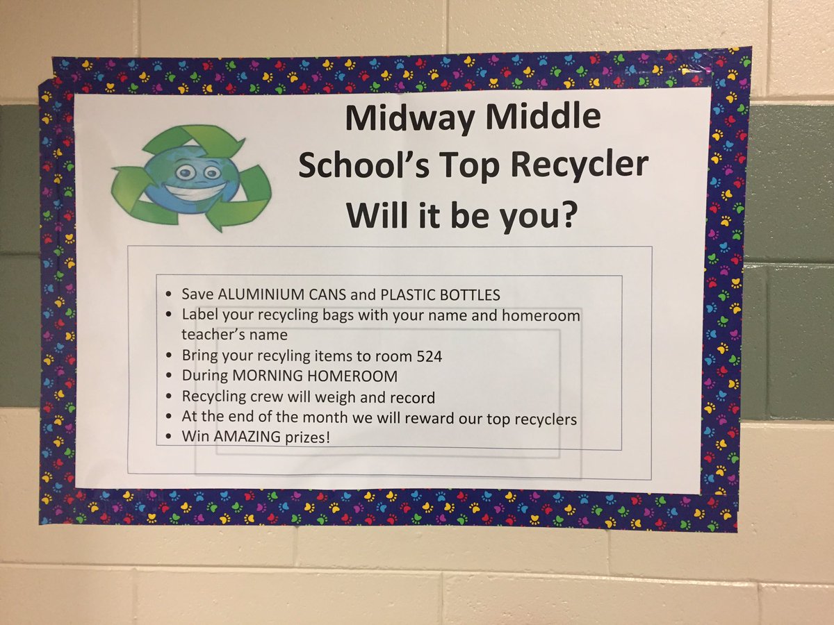 New recycling incentives for MMS! #PepsiCoRecycling @DrSbacon @PrincipalFraz