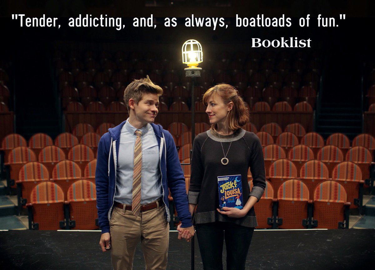 My new book, '#JackAndLouisa: Act 3' hits shelves today! If you're a Musical Theater Nerd, pick up a copy! tinyurl.com/JackAndLou3