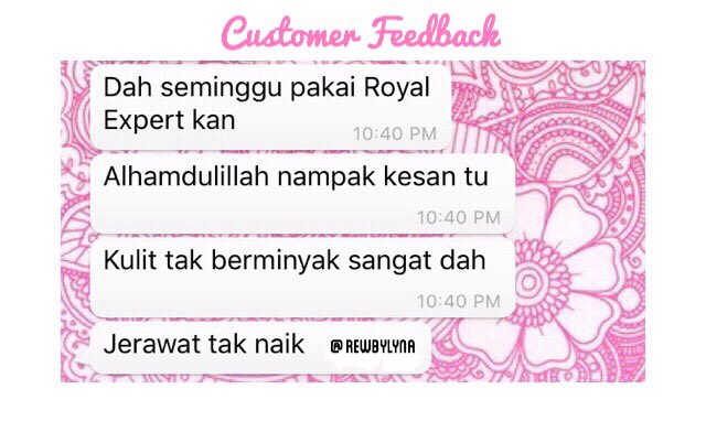 Royal Expert White Authorized Deller On Twitter For Those Yg Ada Mslah Kulit Jerawat N Brminyak Jom Try Produk Royal Expert Its Natural Based Product Amp Ada Kelulusan Kkm Dm Now Ttshop
