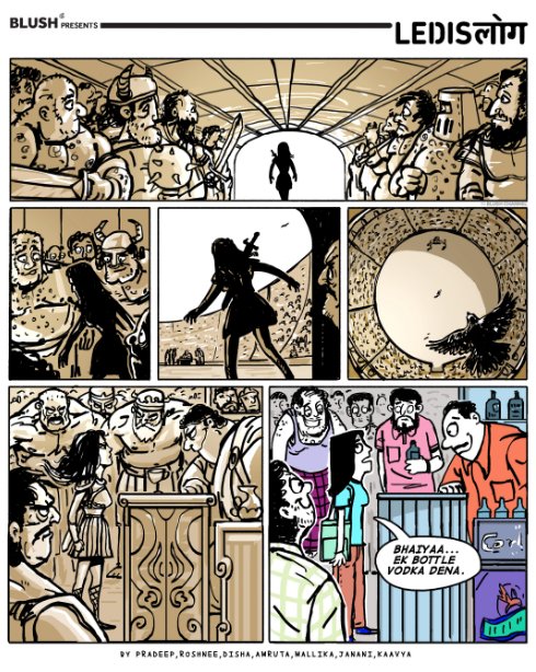 Blush_Channel's tweet photo. #LedisLog | Strip 04 The Arena https://t.co/wbvo4SI9EE