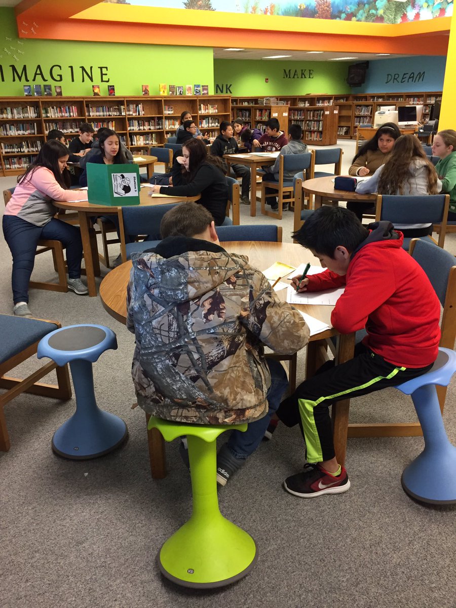 malatestamath's tweet photo. Love the Hokki stools @wjms_library https://t.co/IOIsOuiC3R