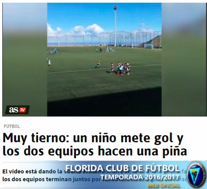 FloridaCF's tweet image. El vídeo de los Prebenjamines, viral floridacf.com/?p=22695