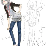 これはこれであり？例のセーターの殺傷力を下げる無自覚OL!