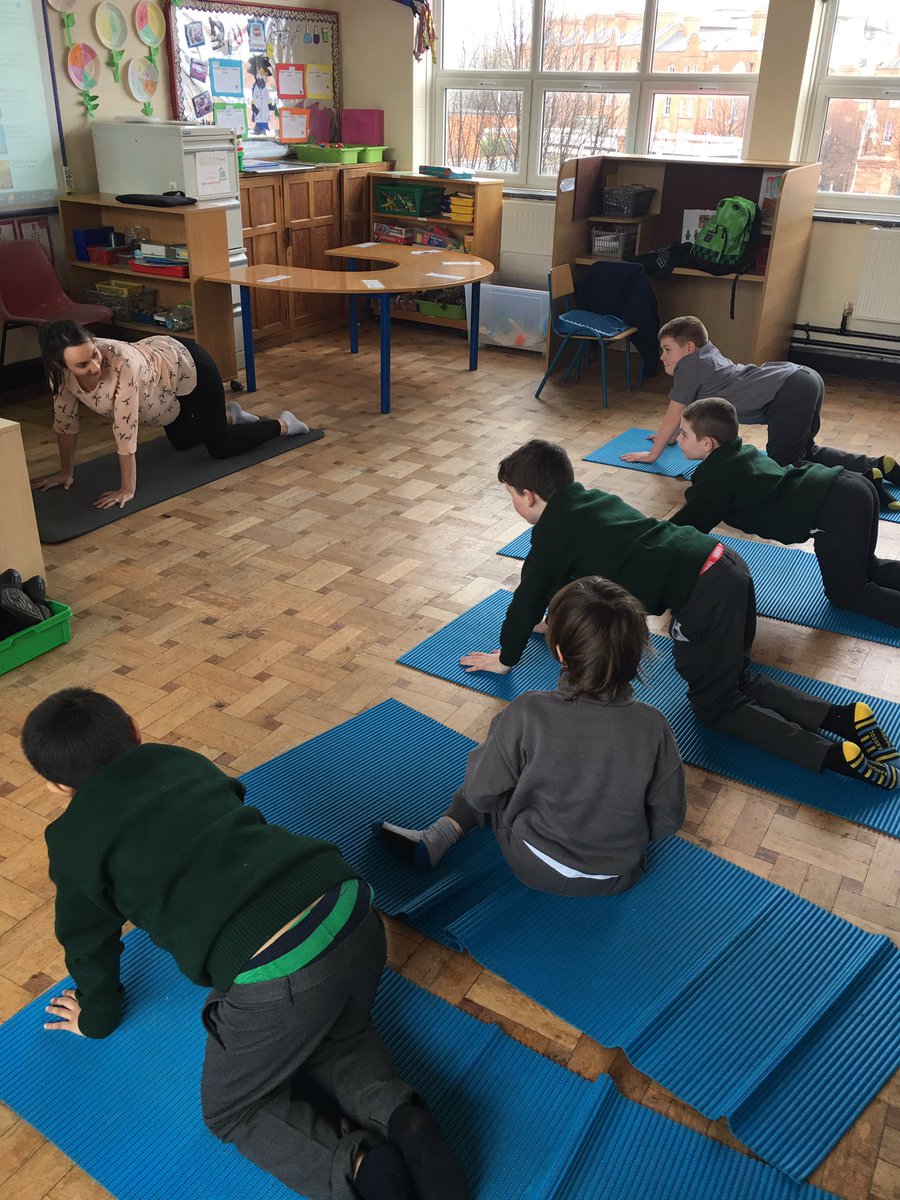 emer_cormack's tweet photo. Yoga today in @MsMorrisseyCBS's class. Well done boys great effort from all 😬 https://t.co/ujfFQWq796