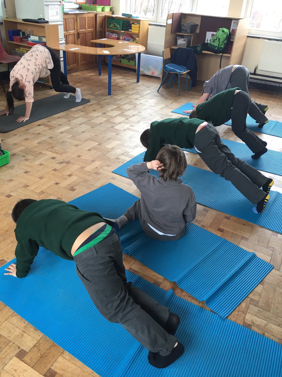 emer_cormack's tweet photo. Yoga today in @MsMorrisseyCBS's class. Well done boys great effort from all 😬 https://t.co/ujfFQWq796