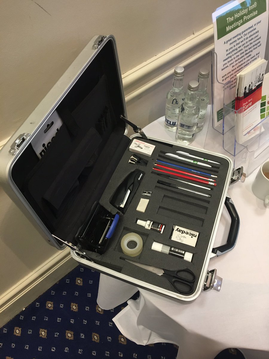 robarnold001's tweet photo. Bravo @HolidayInn your pencil case is on another level !! 😂😂 https://t.co/mAtaFj1BT0
