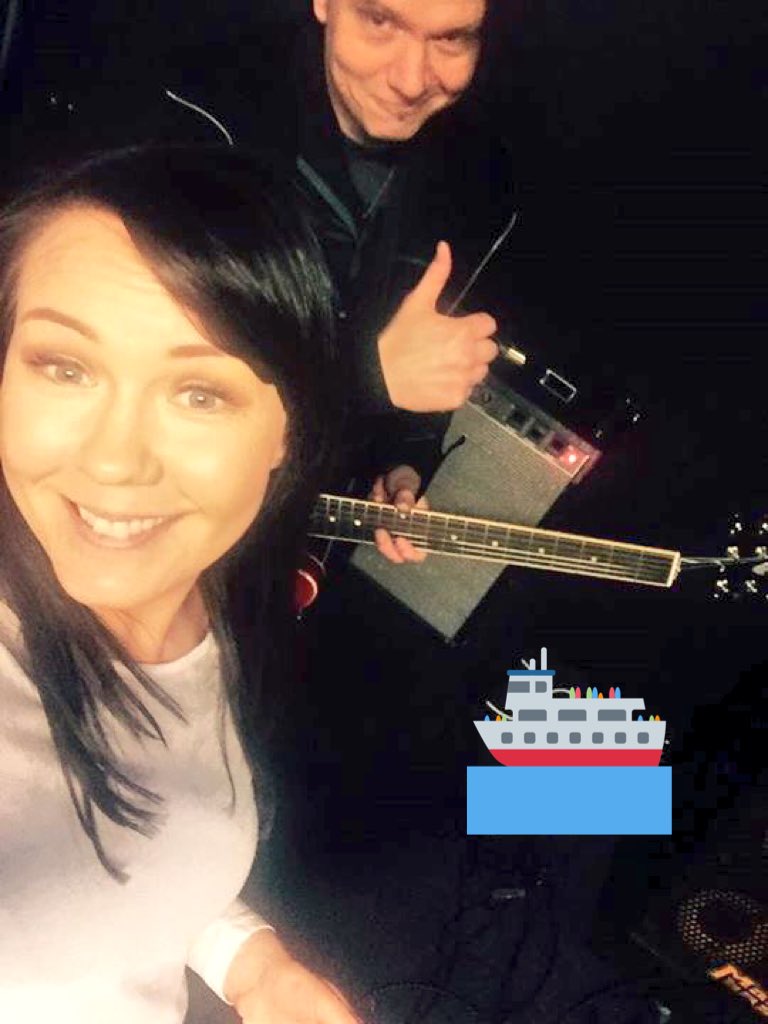 petehamalainen's tweet photo. Kuukauden loma takana. Keikat jatkuvat tänään M/S Mariellalla välillä HKI-Tukholma! #saijatuupanen #exmiehet #vikingline https://t.co/TX6N9xAdPJ