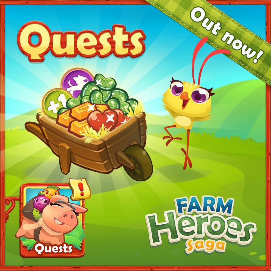 🚨  NEW FEATURE ALERT! 🚨  Complete a series of QUESTS and you’ll earn Farmtastic rewards to spend!