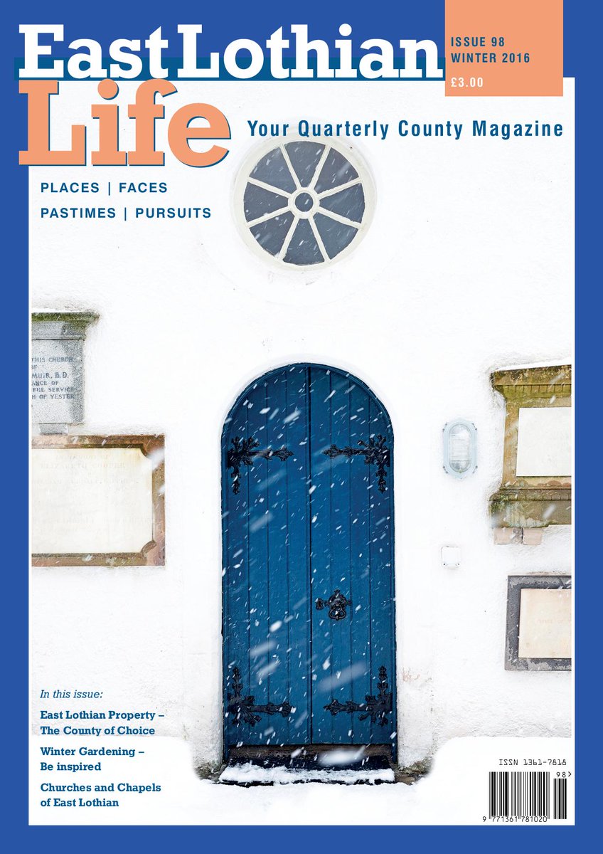 eastlothianlife's tweet image. Nominate an #EastLothian workplace to receive a copy of #Issue98 - we'll make a draw on 13 Feb and send some copies out.